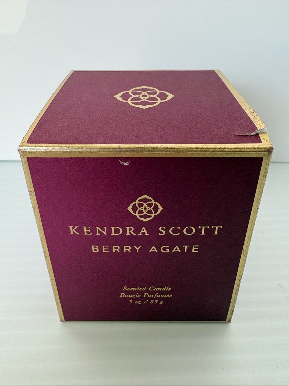 Kendra Scott Berry Agate Candle. NIB